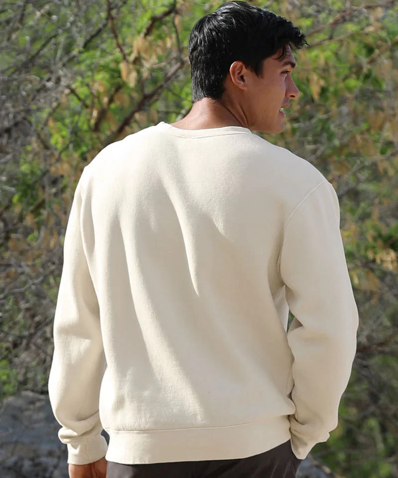 Grateful Dead Steal Your Face EST. 1965 - Coconut Dyed Long Sleeve Sweatshirt - Image 3