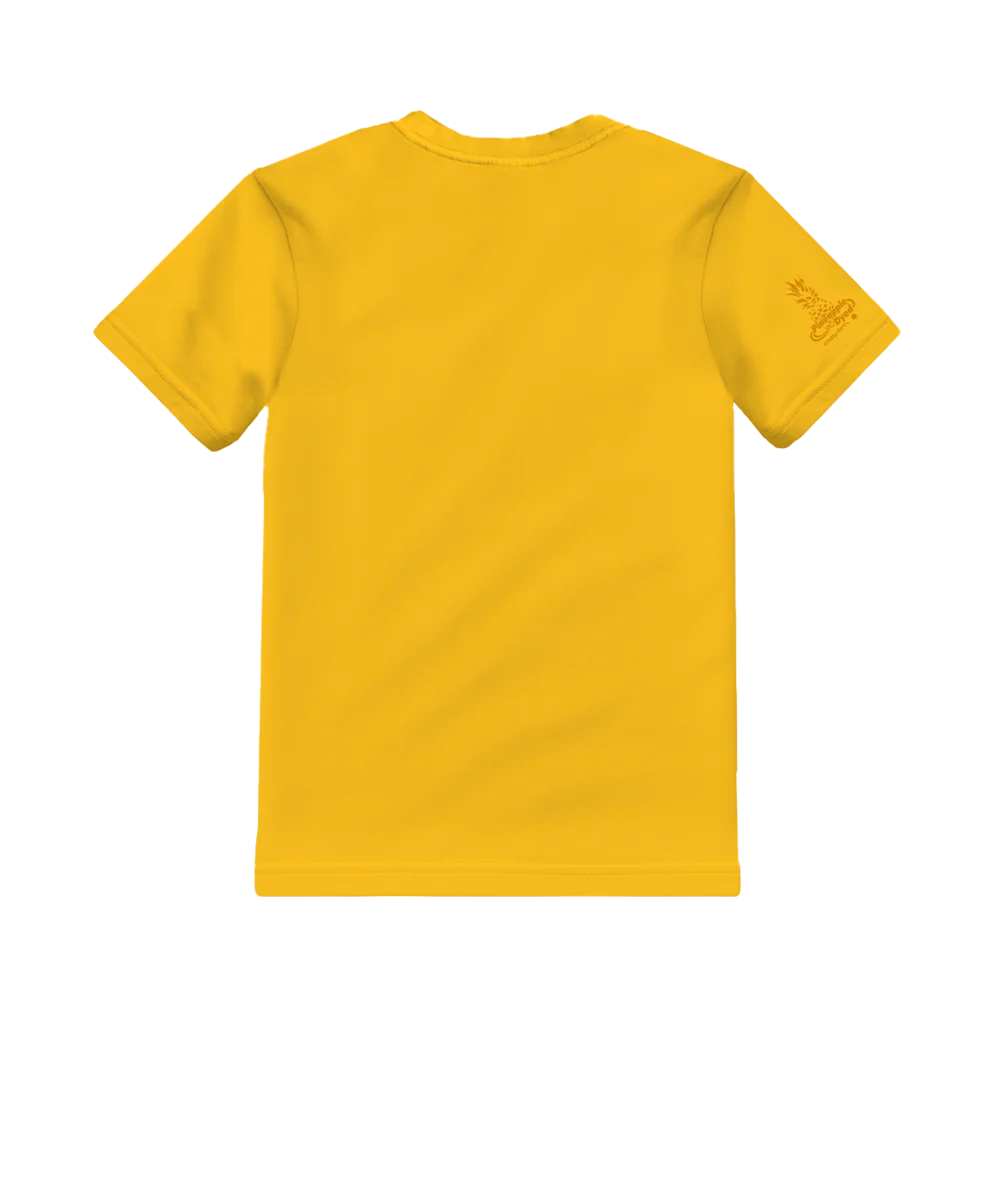 Hula Cutie - Pineapple Dyed Short Sleeve Crewneck T-Shirt - Image 4