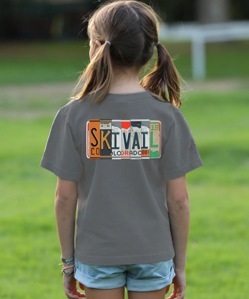 License To Ski - Crater Dyed® Short Sleeve Crewneck T-Shirt - Image 2