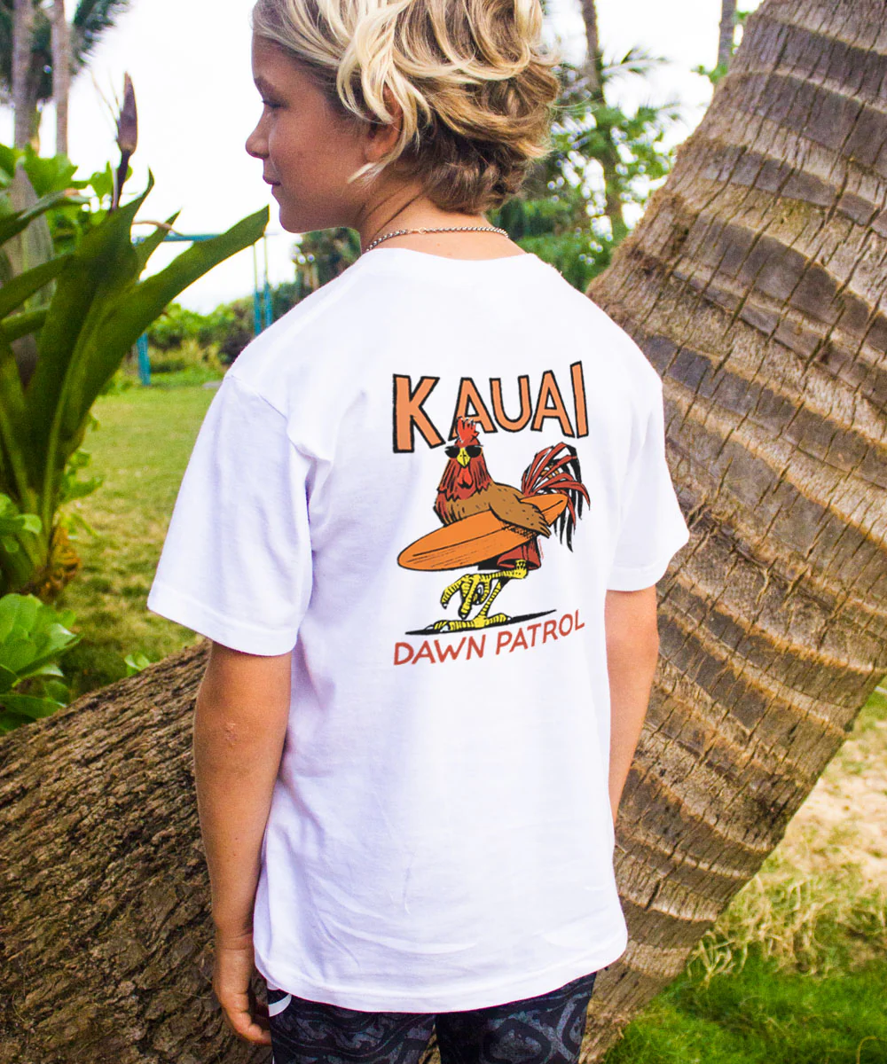 Poultry Patrol - White Short Sleeve Crewneck T-Shirt - Image 2