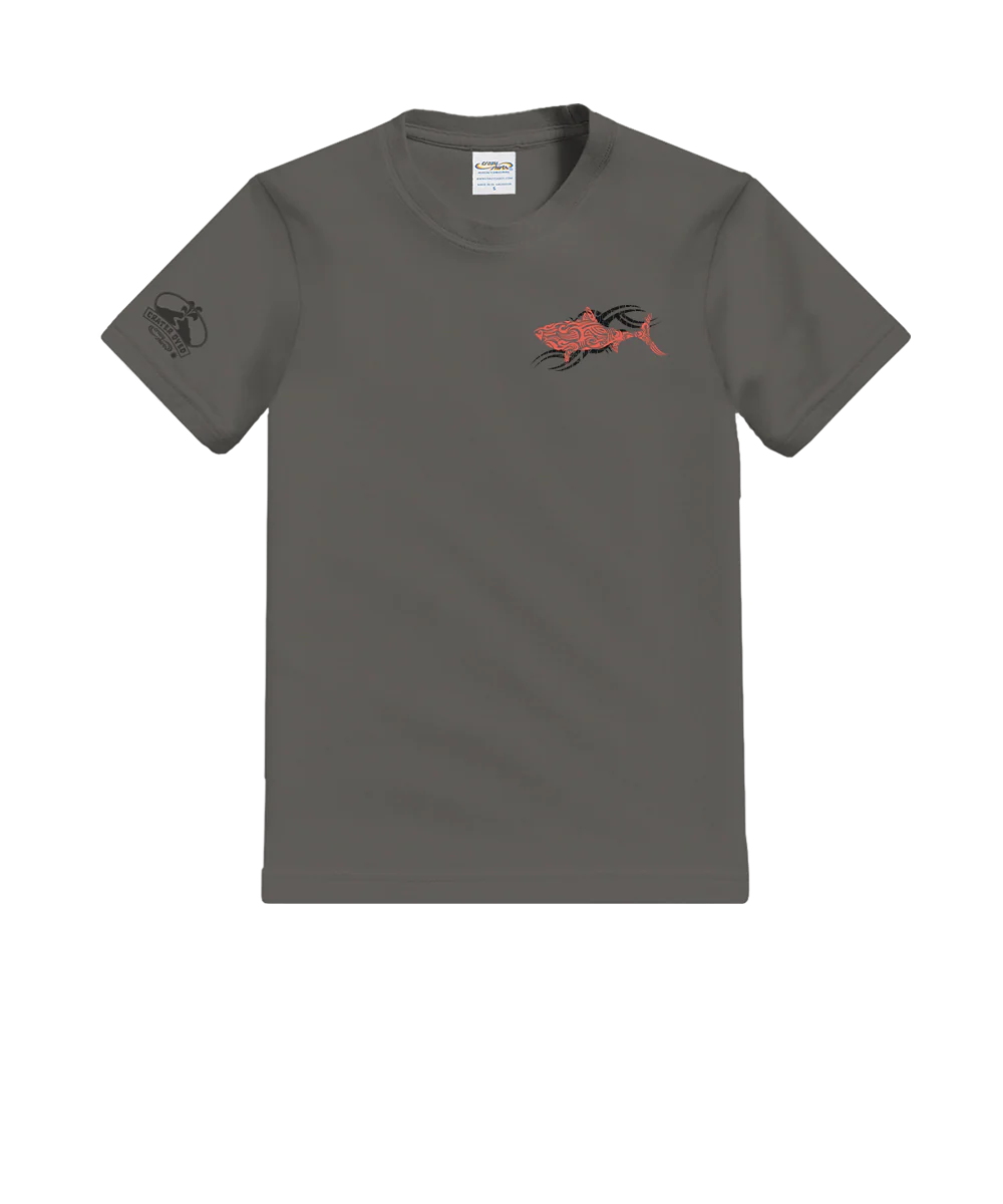 Red Shark - Crater Dyed® Short Sleeve Crewneck T-Shirt - Image 4