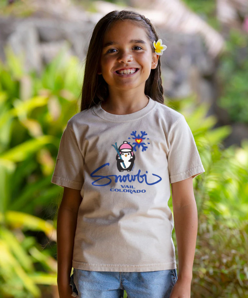 Snowbi - Coconut Dyed Short Sleeve Crewneck T-Shirt - Image 2