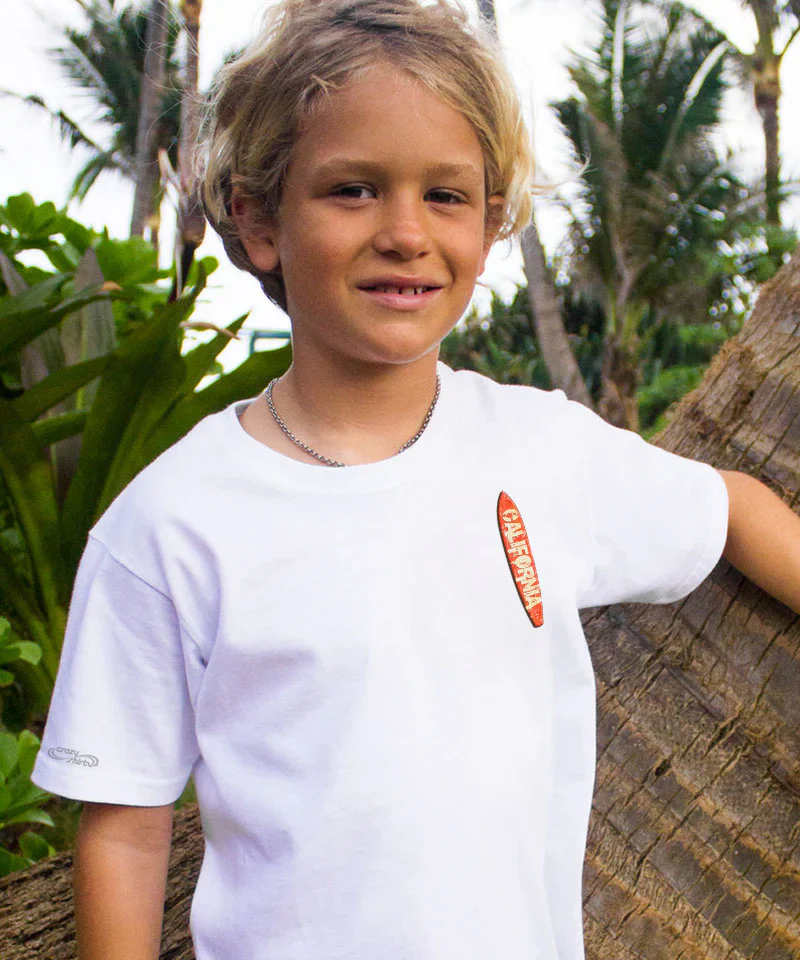 Vintage Boards - White Short Sleeve Crewneck T-Shirt - Image 3