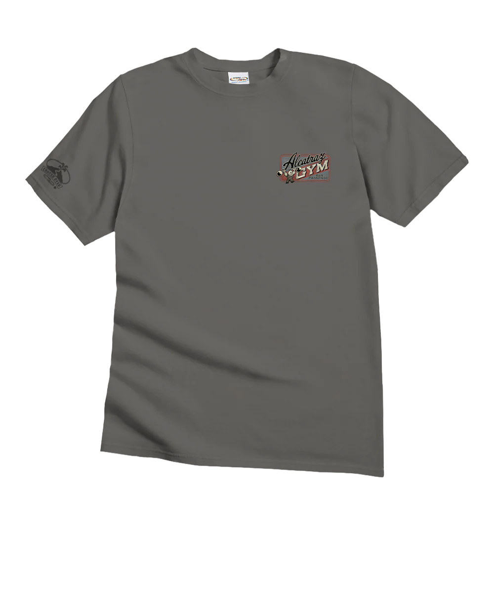 Alcatraz Gym - Crater Dyed® Short Sleeve Crewneck T-Shirt - Image 4