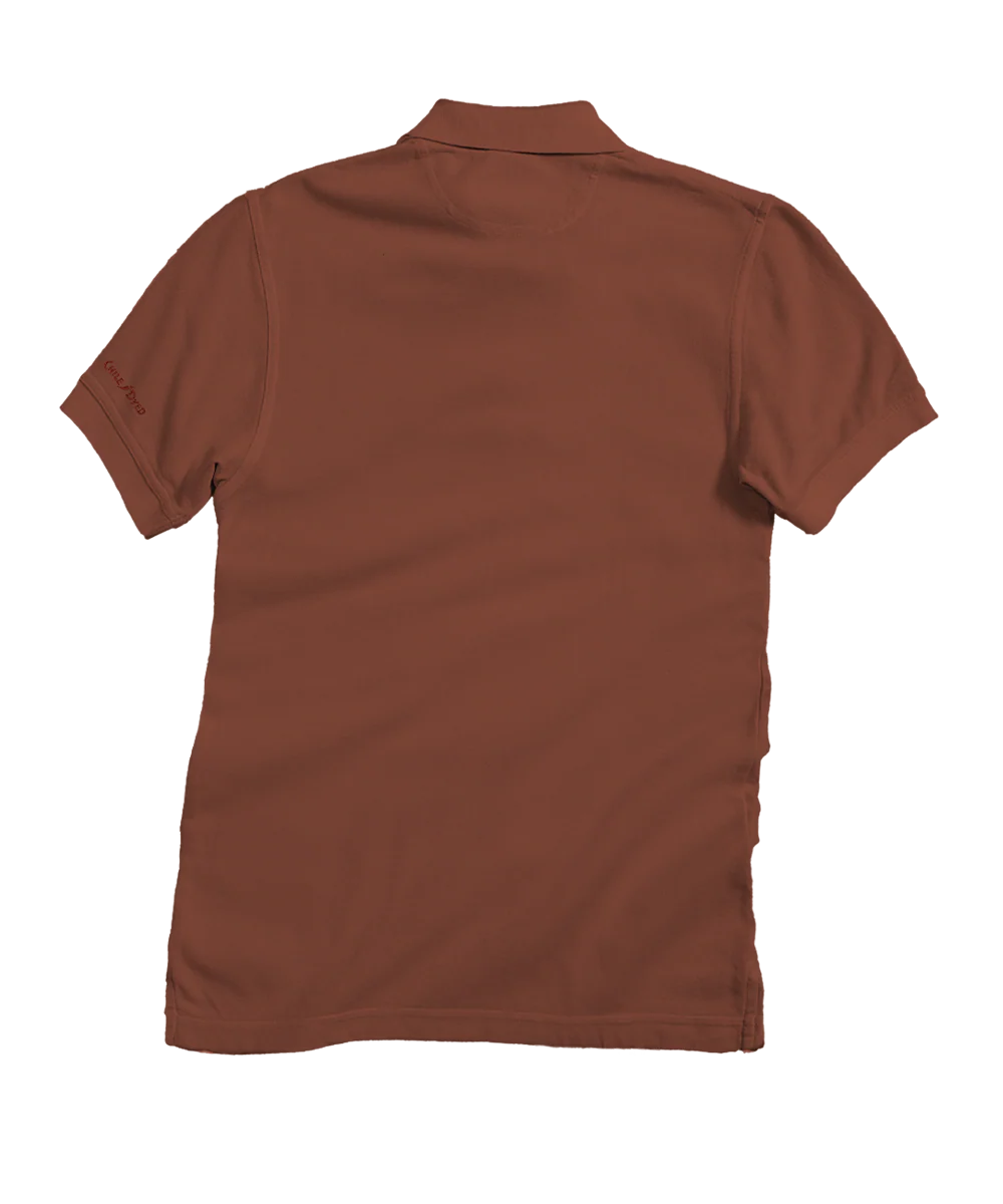 Ali'i Paddles - Chile Dyed Short Sleeve Oceanfront Polo Shirt - Image 4