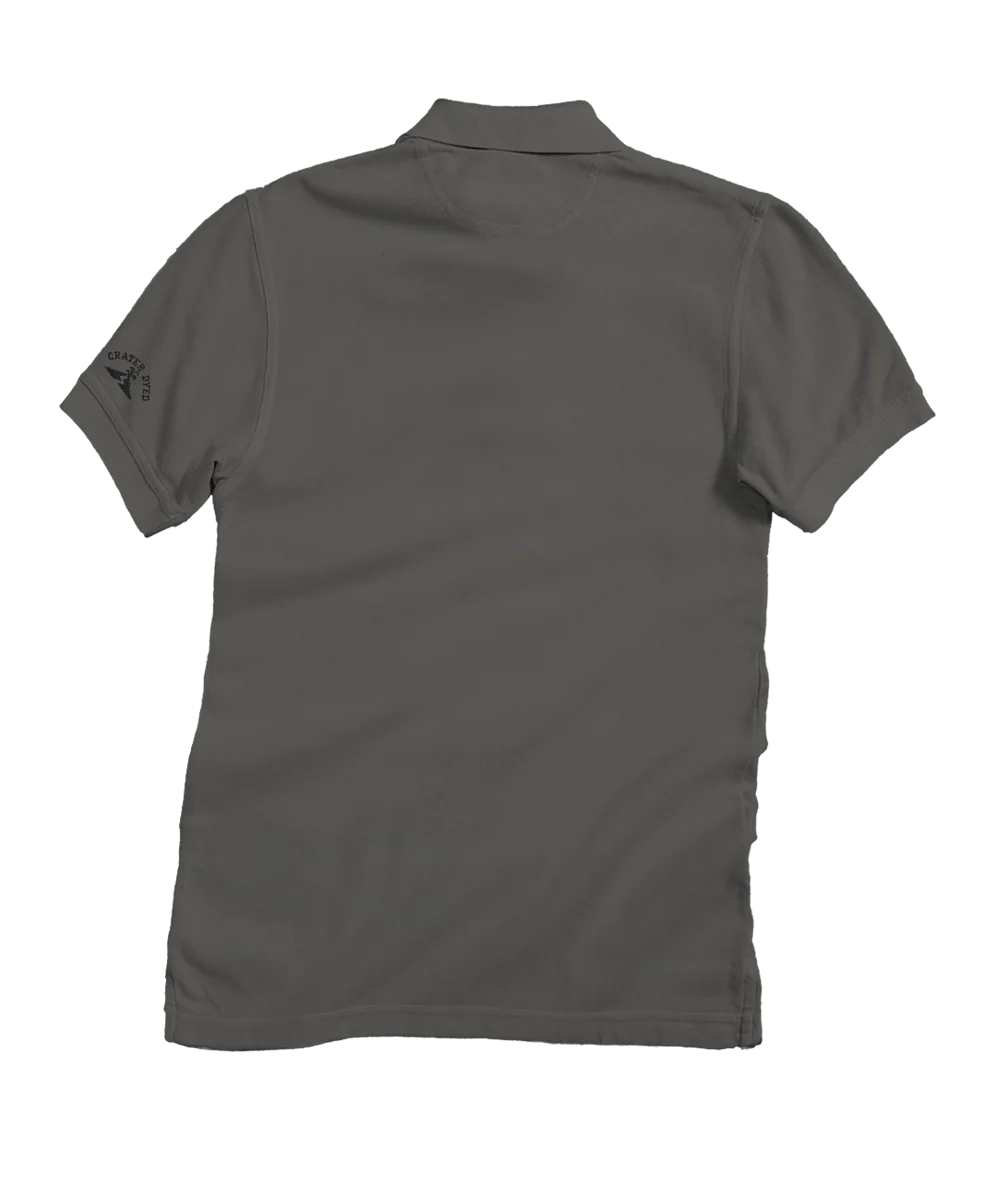 American Pride - Crater Dyed® Short Sleeve Oceanfront Polo Shirt - Image 4