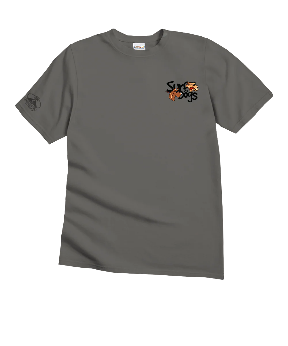 Bad Surf Dogs - Crater Dyed® Short Sleeve Crewneck T-Shirt - Image 4