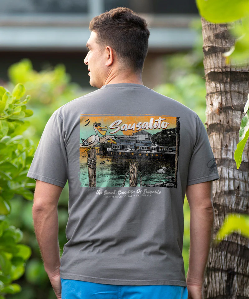 Bandito Of Sausalito - Crater Dyed® Short Sleeve Crewneck T-Shirt - Image 2