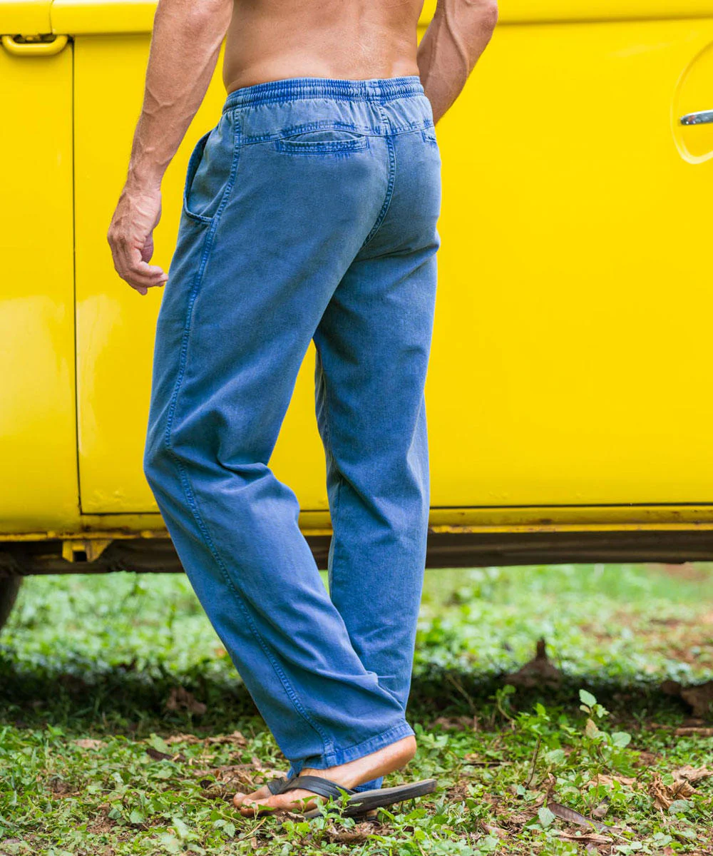 Blueberry Dyed Twill Pants - Image 3