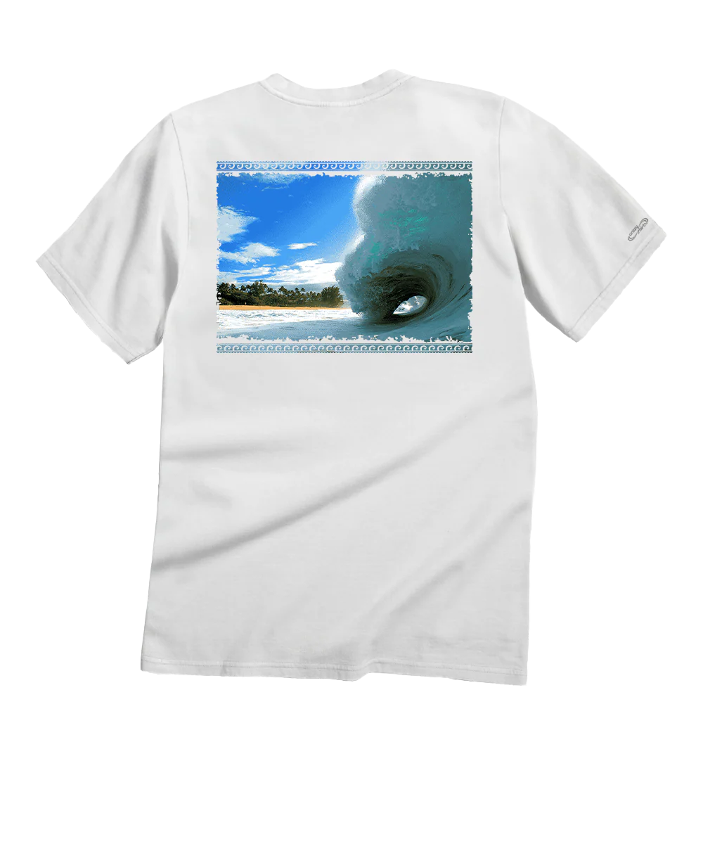 Clark Little Thriller - White Short Sleeve Crewneck T-Shirt