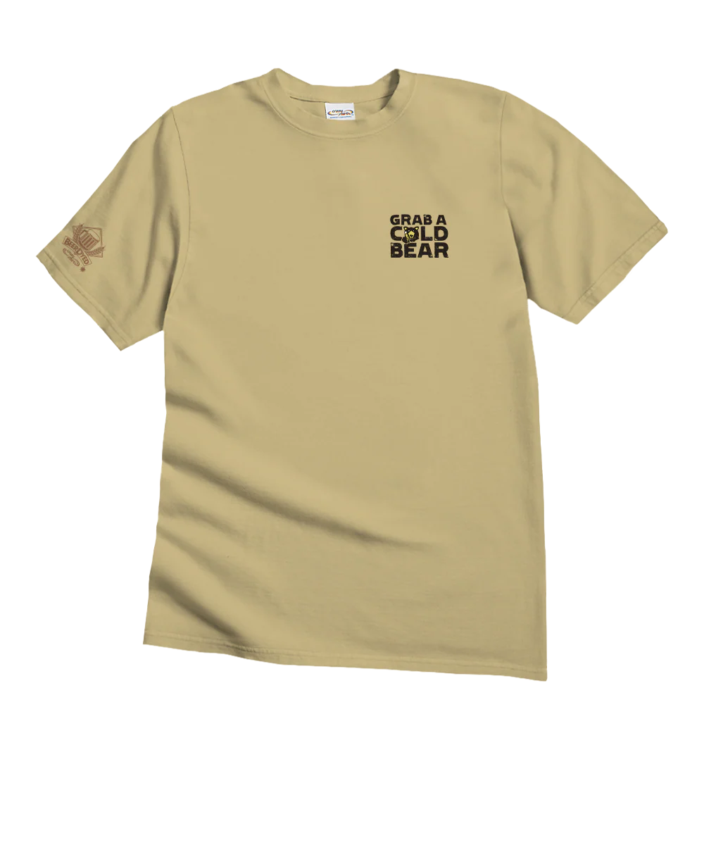 Cold Bear - Beer Dyed Short Sleeve Crewneck T-Shirt - Image 4