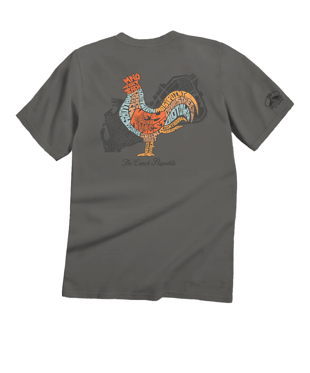 Conch Bird - Crater Dyed® Short Sleeve Crewneck T-Shirt