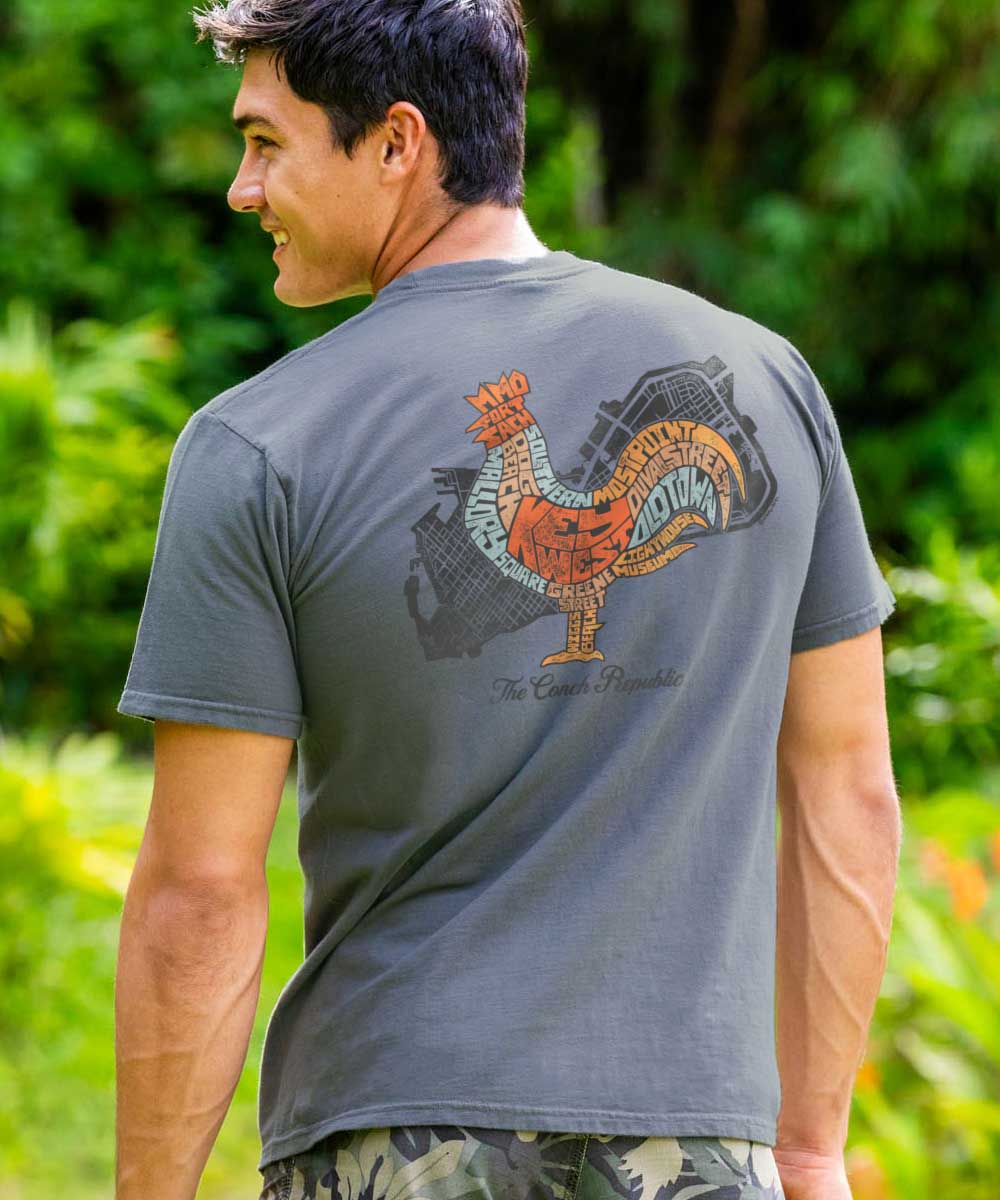 Conch Bird - Crater Dyed® Short Sleeve Crewneck T-Shirt - Image 2