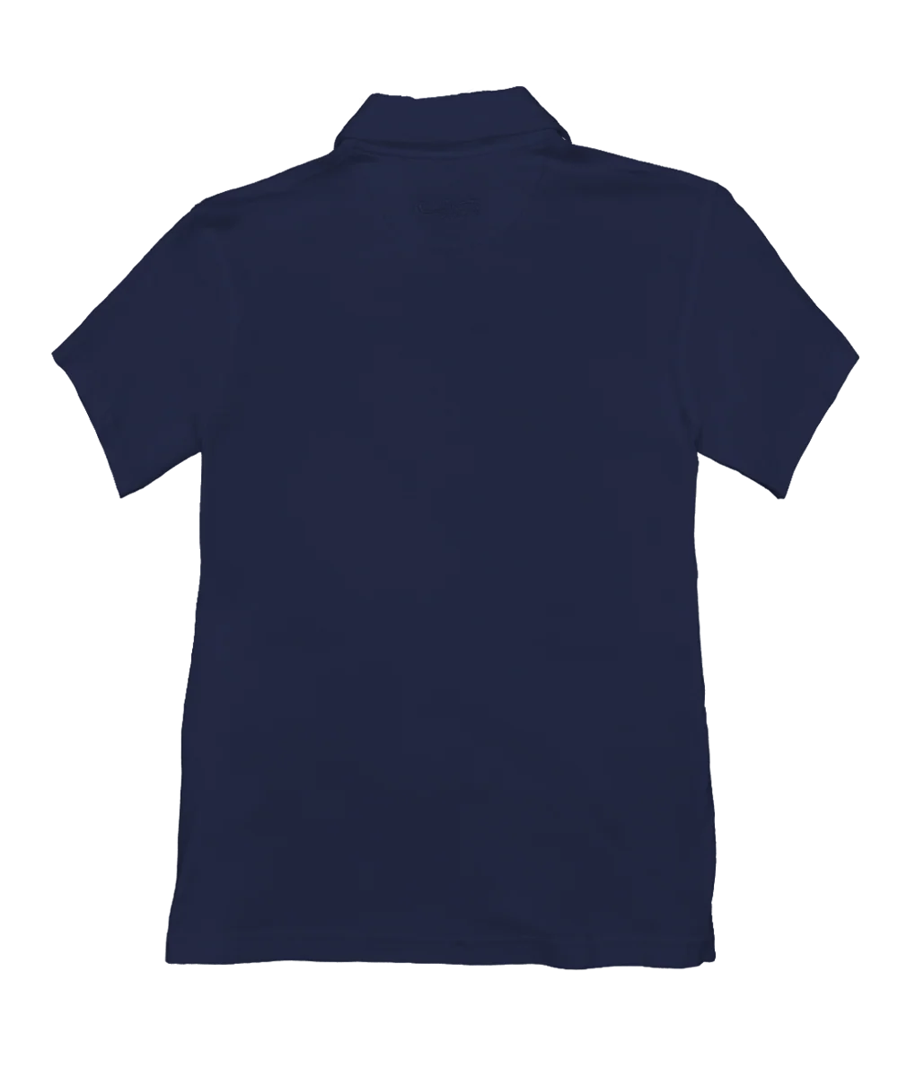 Eagle Tribal - Indigo Short Sleeve Pima Polo - Image 4