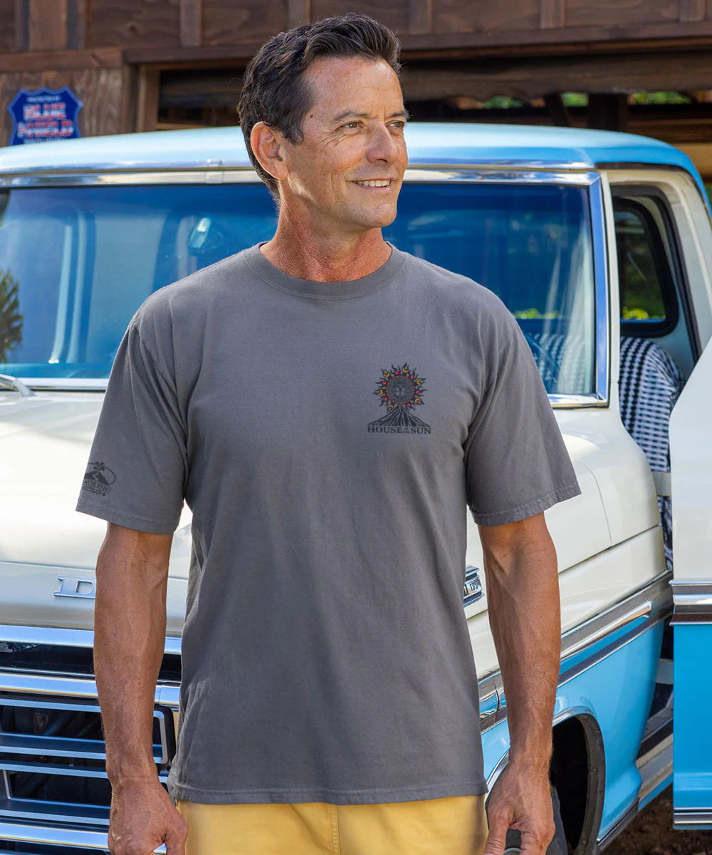 Fiery Sun - Crater Dyed® Short Sleeve Crewneck T-Shirt - Image 3