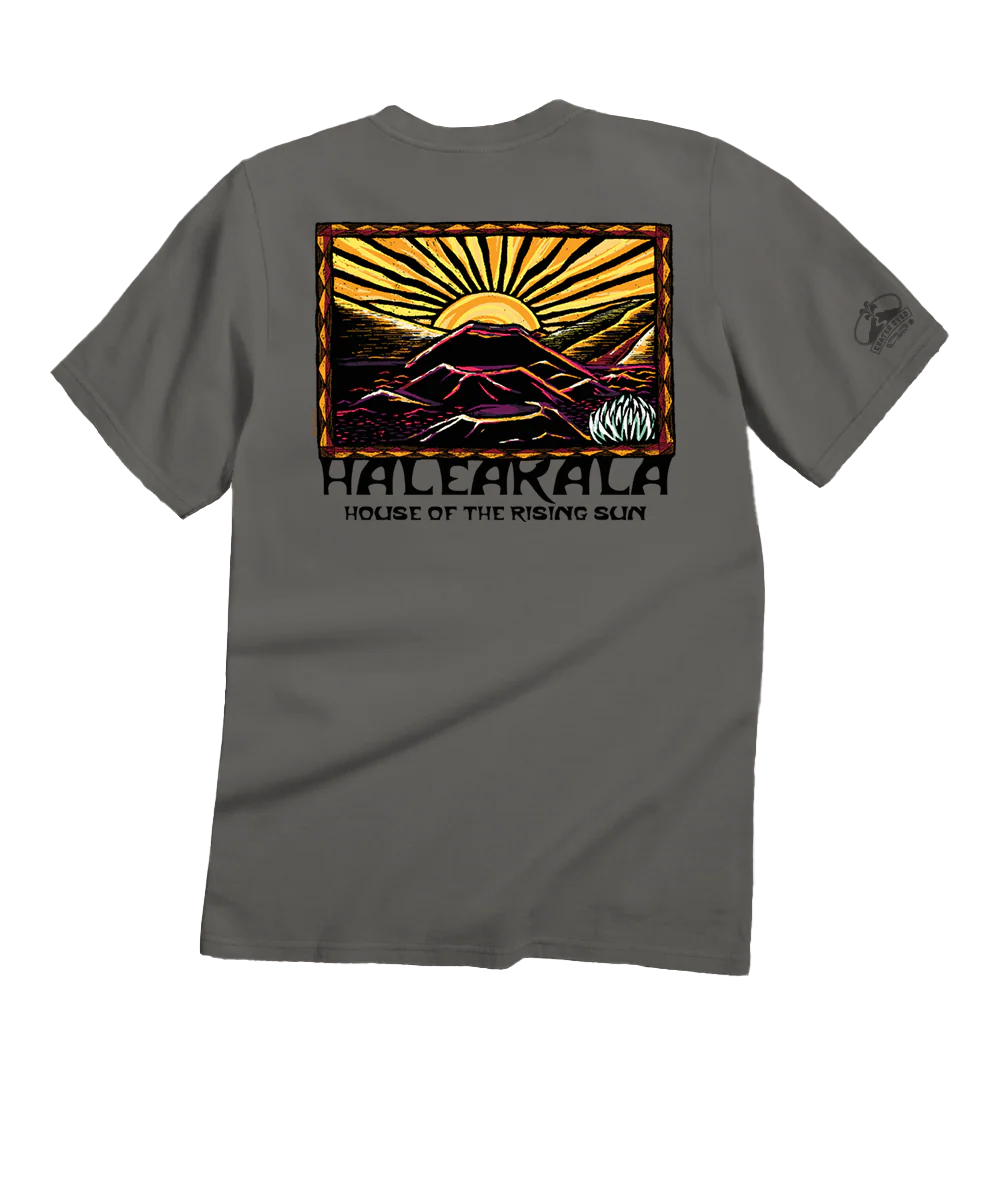 Haleakala Rising Sun - Crater Dyed® Short Sleeve Crewneck T-Shirt