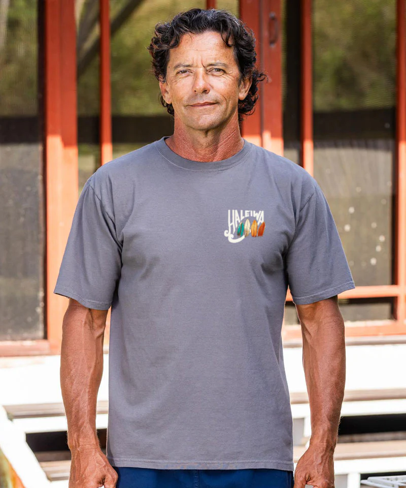 Haleiwa Boards - Crater Dyed® Short Sleeve Crewneck T-Shirt - Image 3