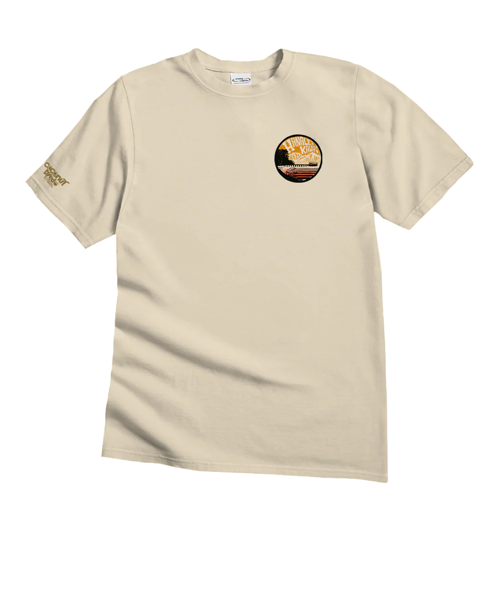 Hanalei Dream - Coconut Dyed Short Sleeve Crewneck T-Shirt - Image 4