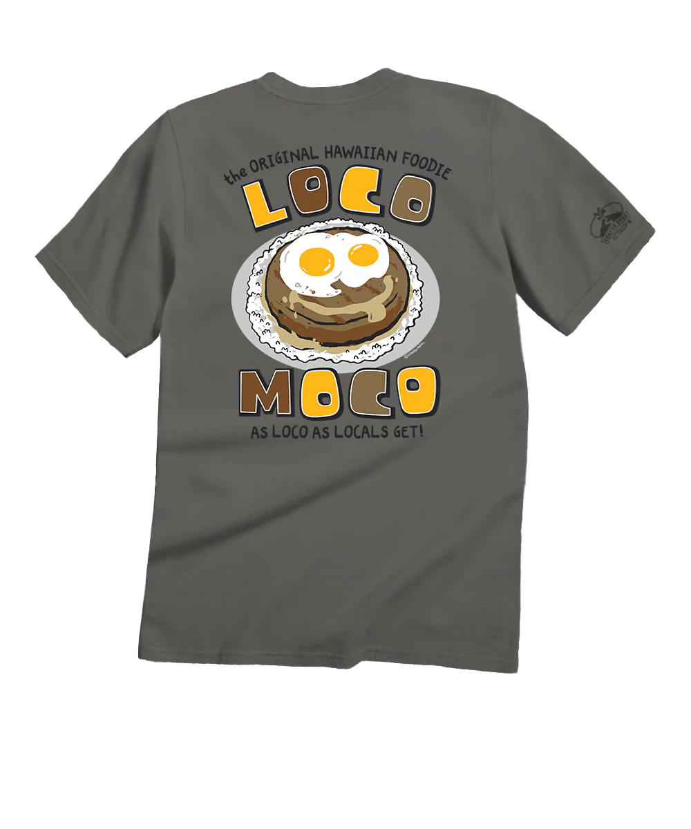 Hawaii Foodie - Crater Dyed® Short Sleeve Crewneck T-Shirt