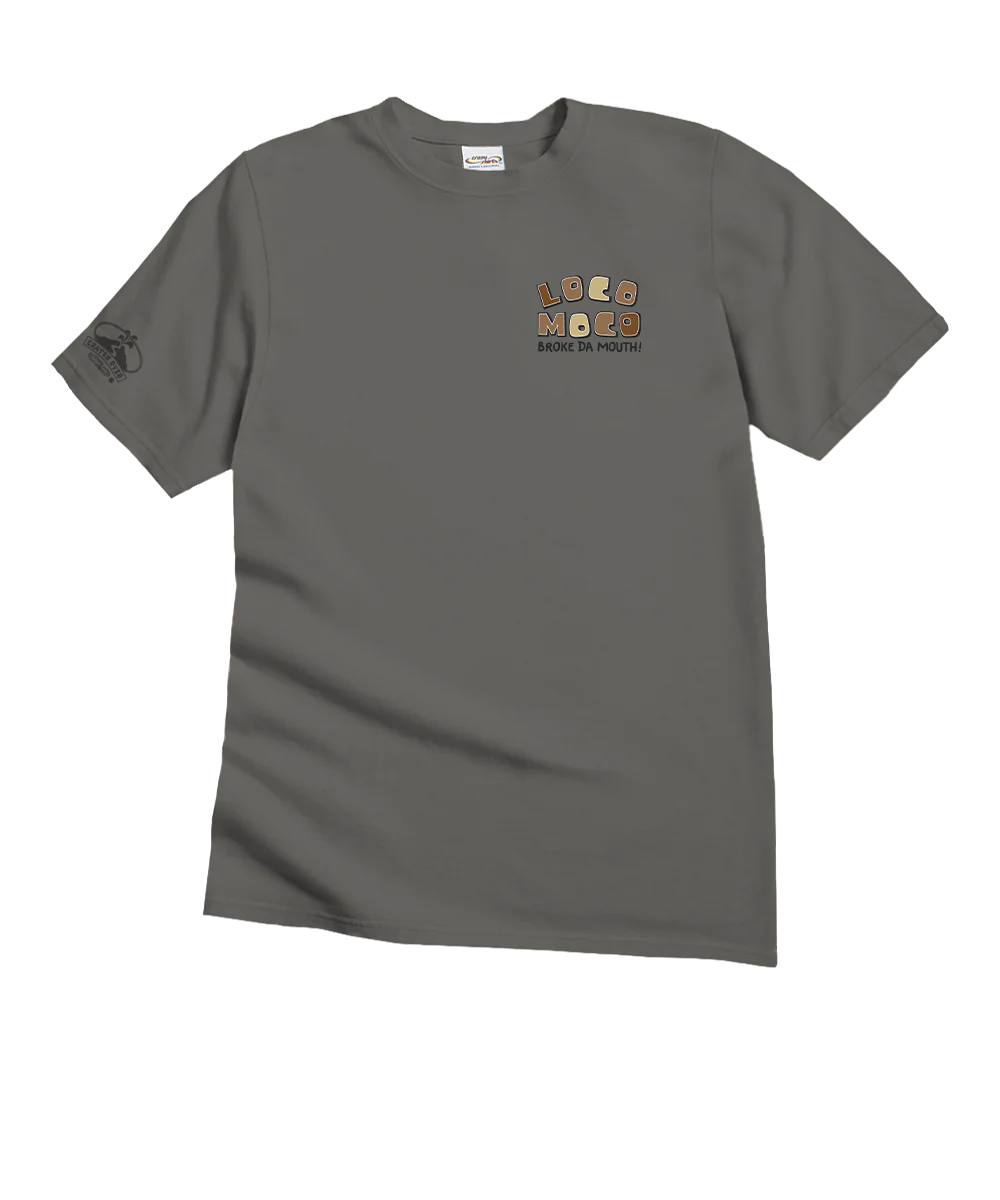 Hawaii Foodie - Crater Dyed® Short Sleeve Crewneck T-Shirt - Image 4