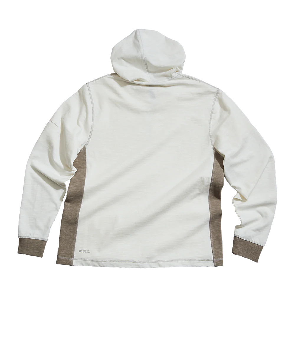 He'e Nalu Elima - Natural/Gray Long Sleeve Longboard Hooded Tee - Image 4