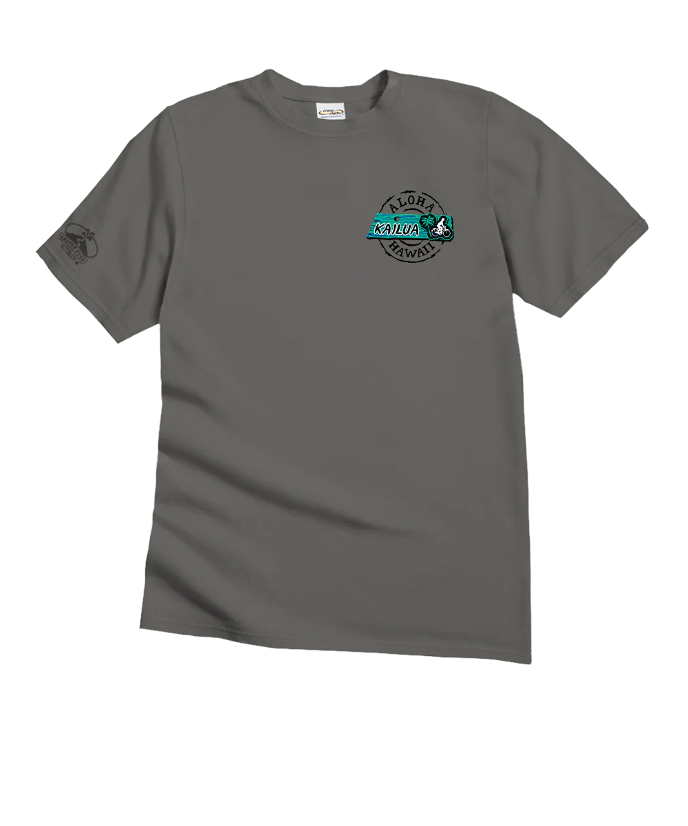 Kailua Signs - Crater Dyed® Short Sleeve Crewneck T-Shirt - Image 4