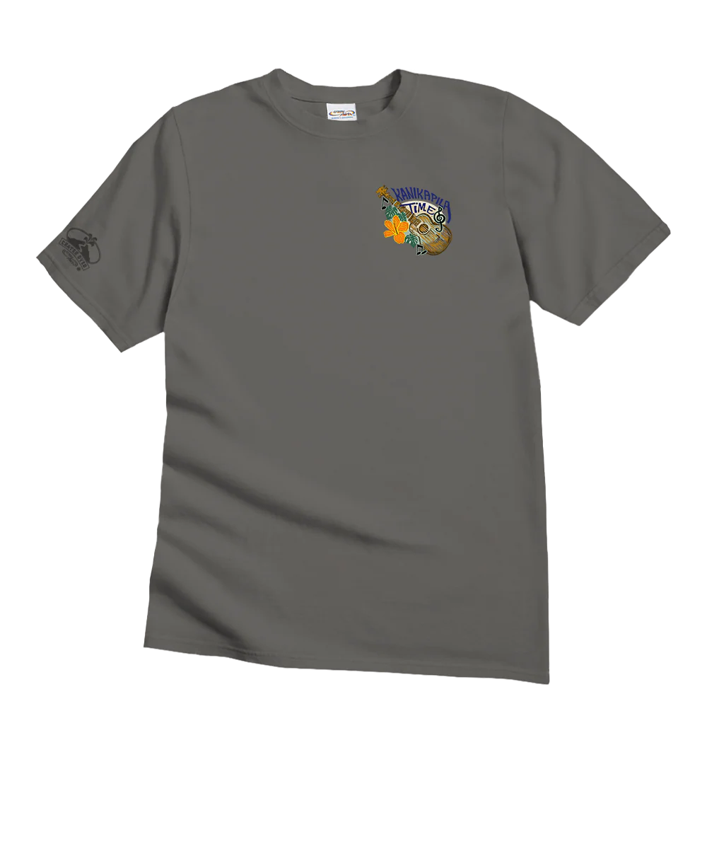 Kanikapila Time - Crater Dyed® Short Sleeve Crewneck T-Shirt - Image 4