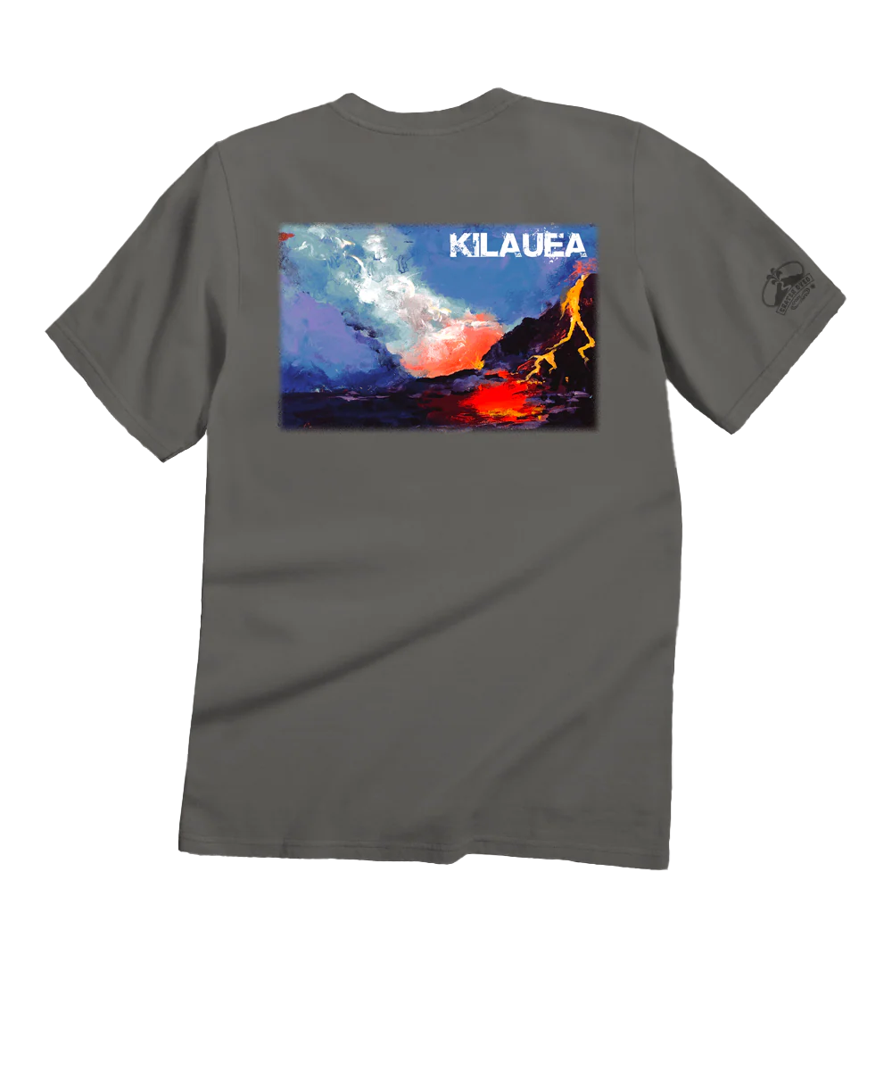 Kilauea - Crater Dyed® Short Sleeve Crewneck T-Shirt