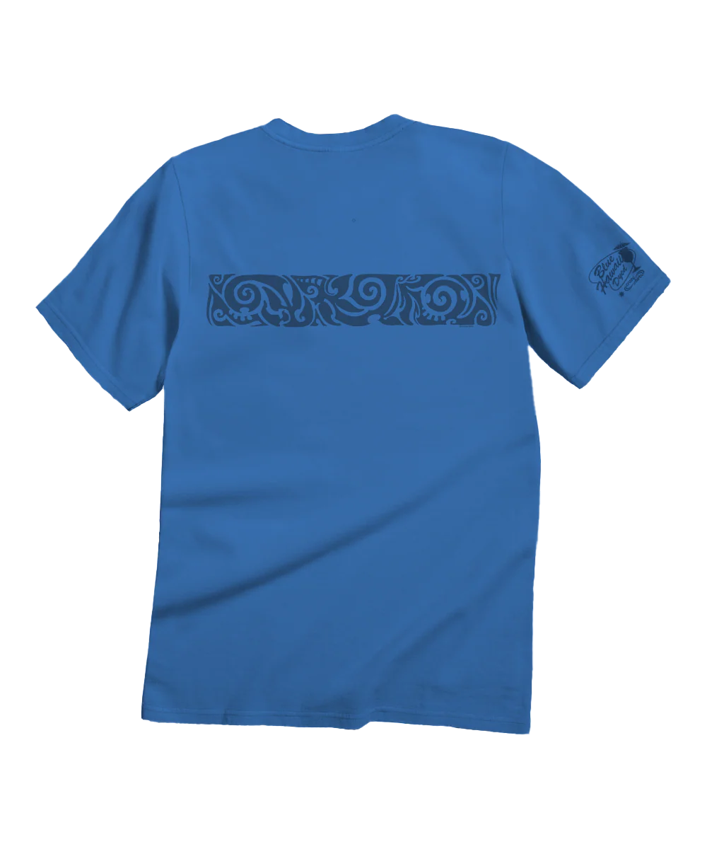 Koa Band - Blue Hawaii Dyed Short Sleeve Crewneck T-Shirt - Image 4