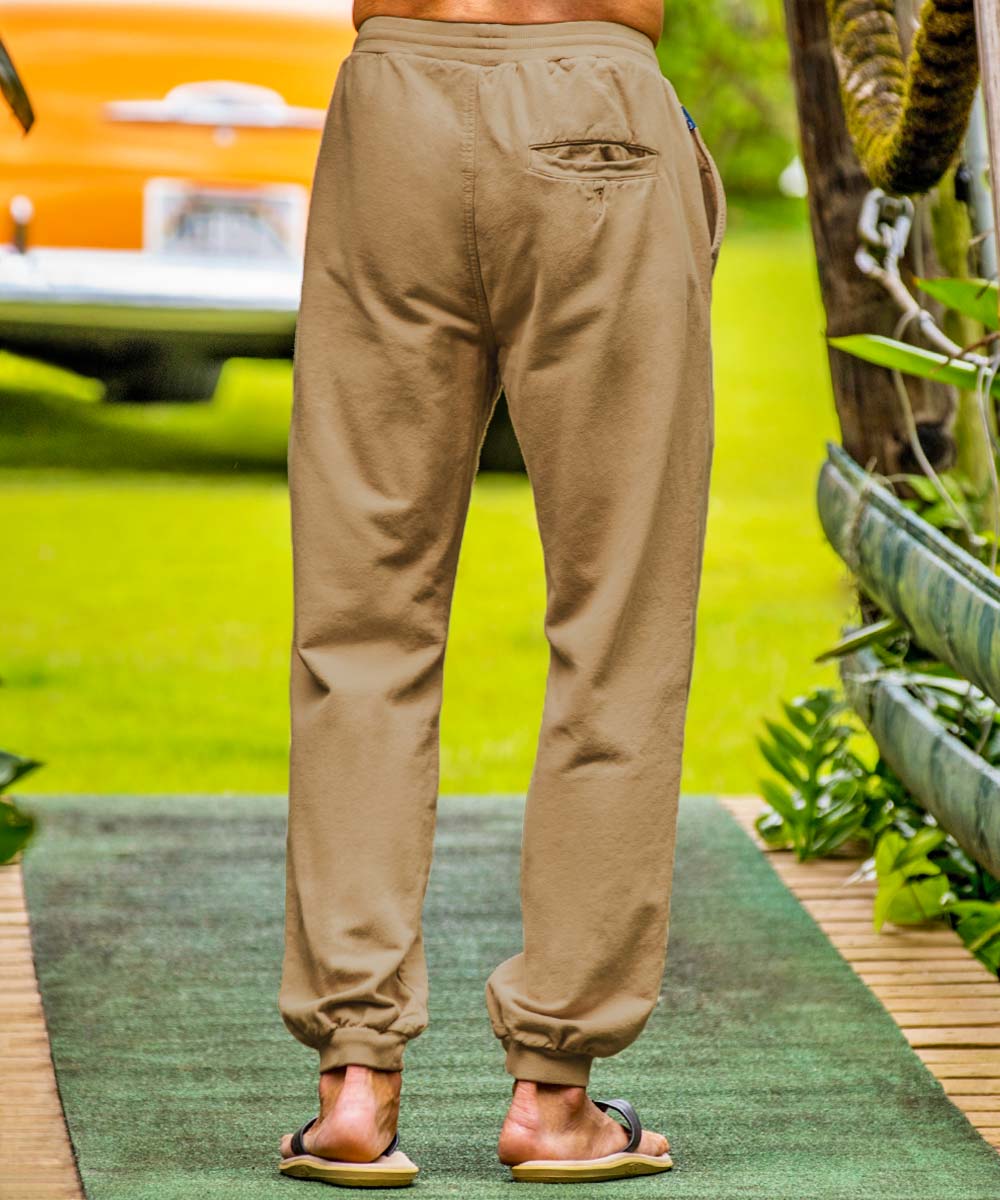 Kona Coffee Dyed Canton Pants - Image 3