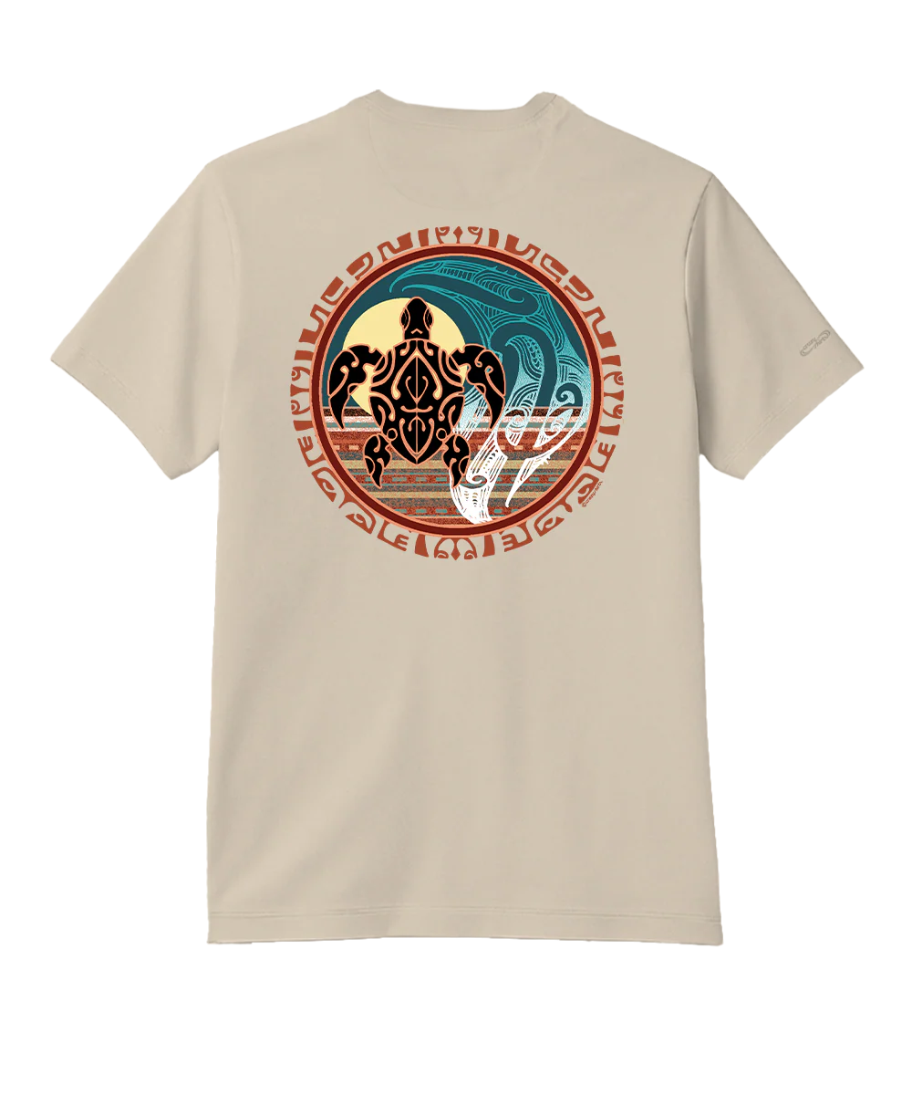 Land And Sea - Sand Short Sleeve Pima T-Shirt