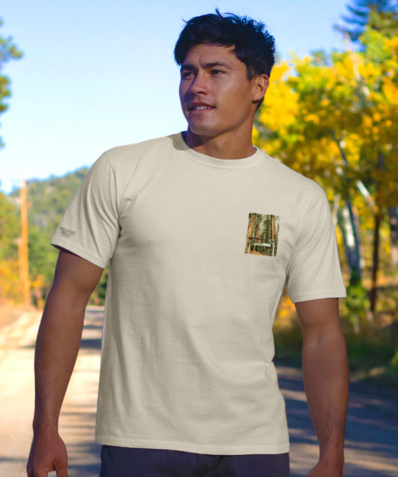 Land Of The Giants - Coconut Dyed Short Sleeve Crewneck T-Shirt - Image 3