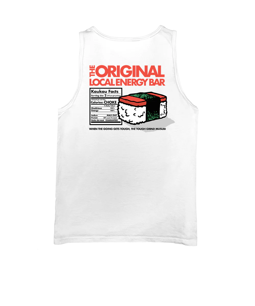 Local Power - White Sleeveless Tank Top
