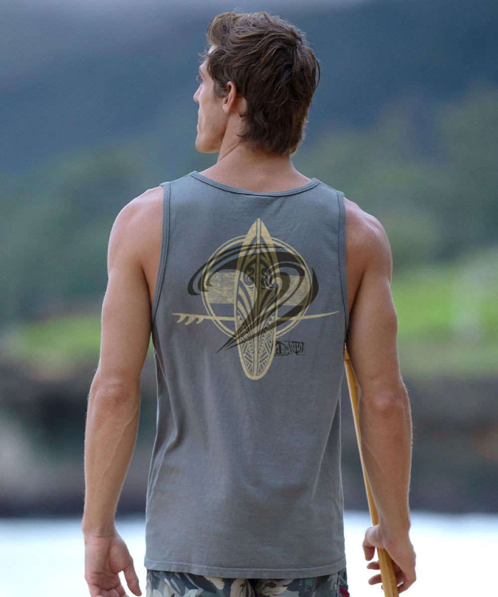 Malolo Ekolu - Crater Dyed® Sleeveless Tank Top - Image 2