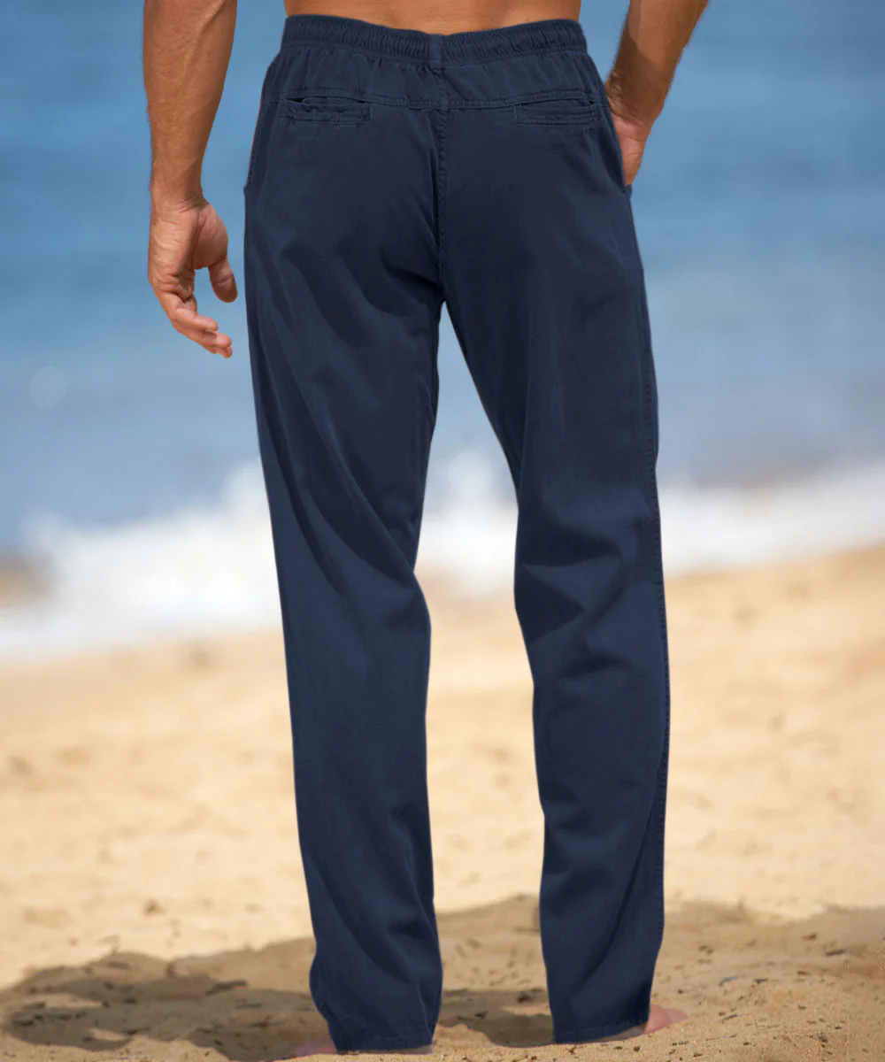 Navy Twill Pants - Image 3