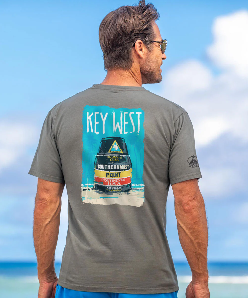 Painted Point - Crater Dyed® Short Sleeve Crewneck T-Shirt - Image 2