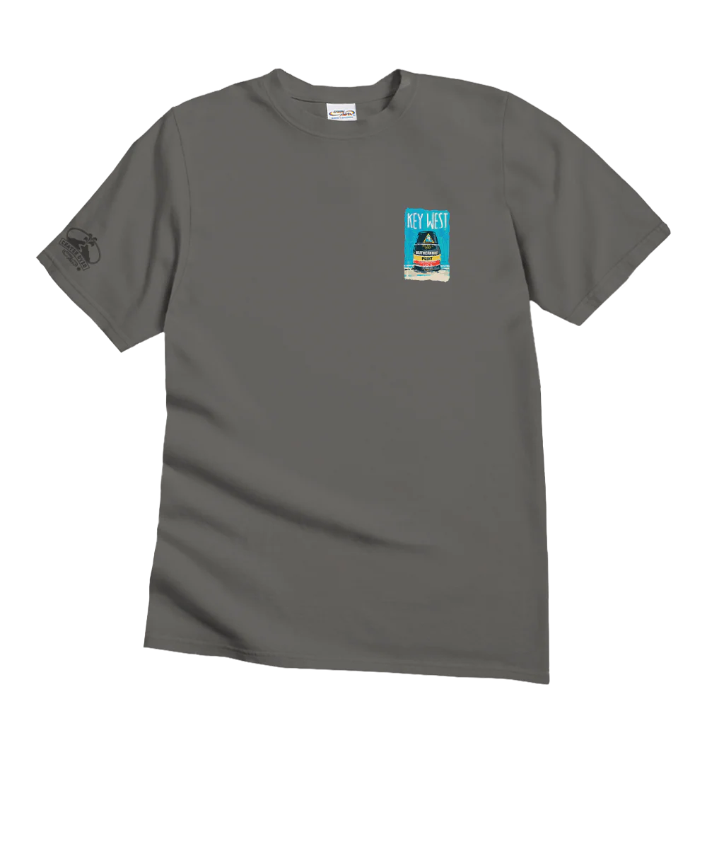 Painted Point - Crater Dyed® Short Sleeve Crewneck T-Shirt - Image 4