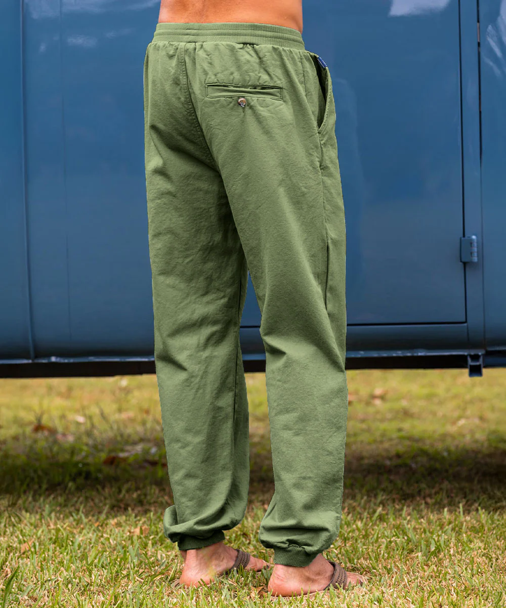 Sage Green Canton Pants - Image 3