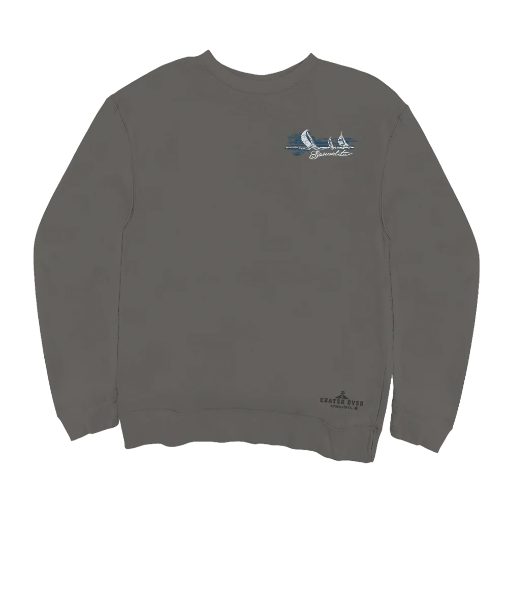 Sailing - Crater Dyed® Long Sleeve Sweatshirt - Image 4