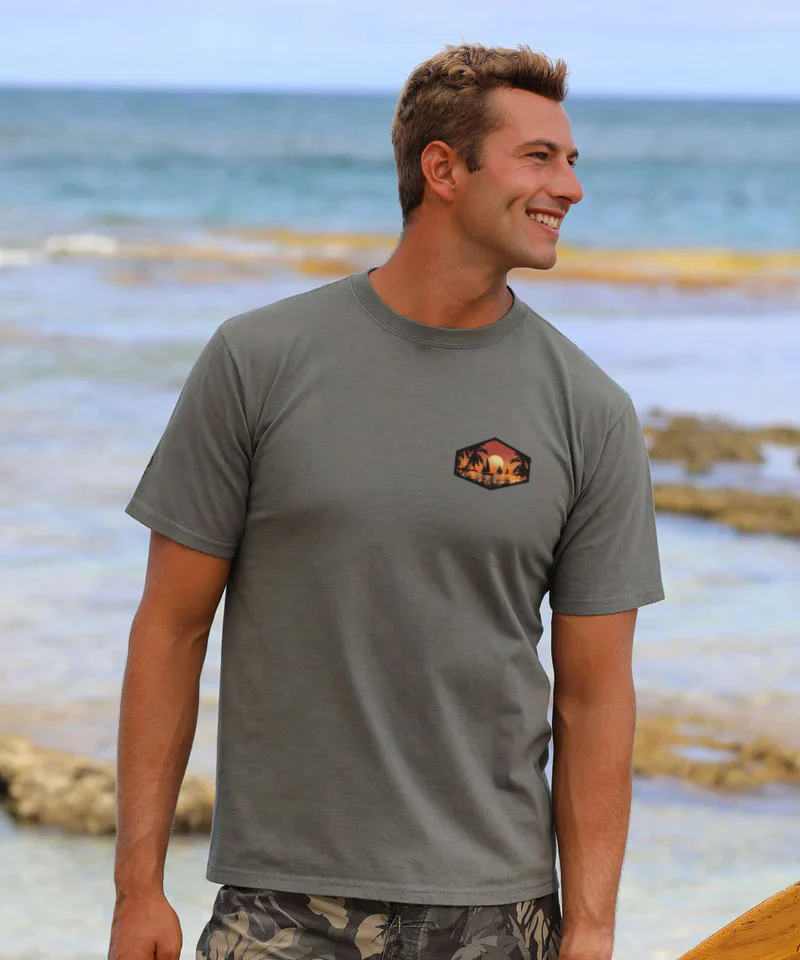 Sailors Life - Crater Dyed® Short Sleeve Crewneck T-Shirt - Image 3