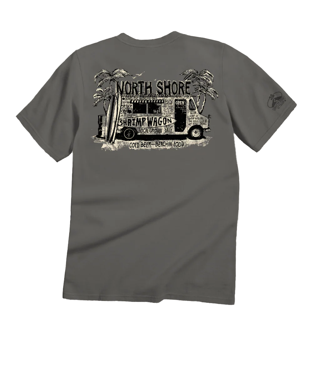 Shrimp Wagon - Crater Dyed® Short Sleeve Crewneck T-Shirt