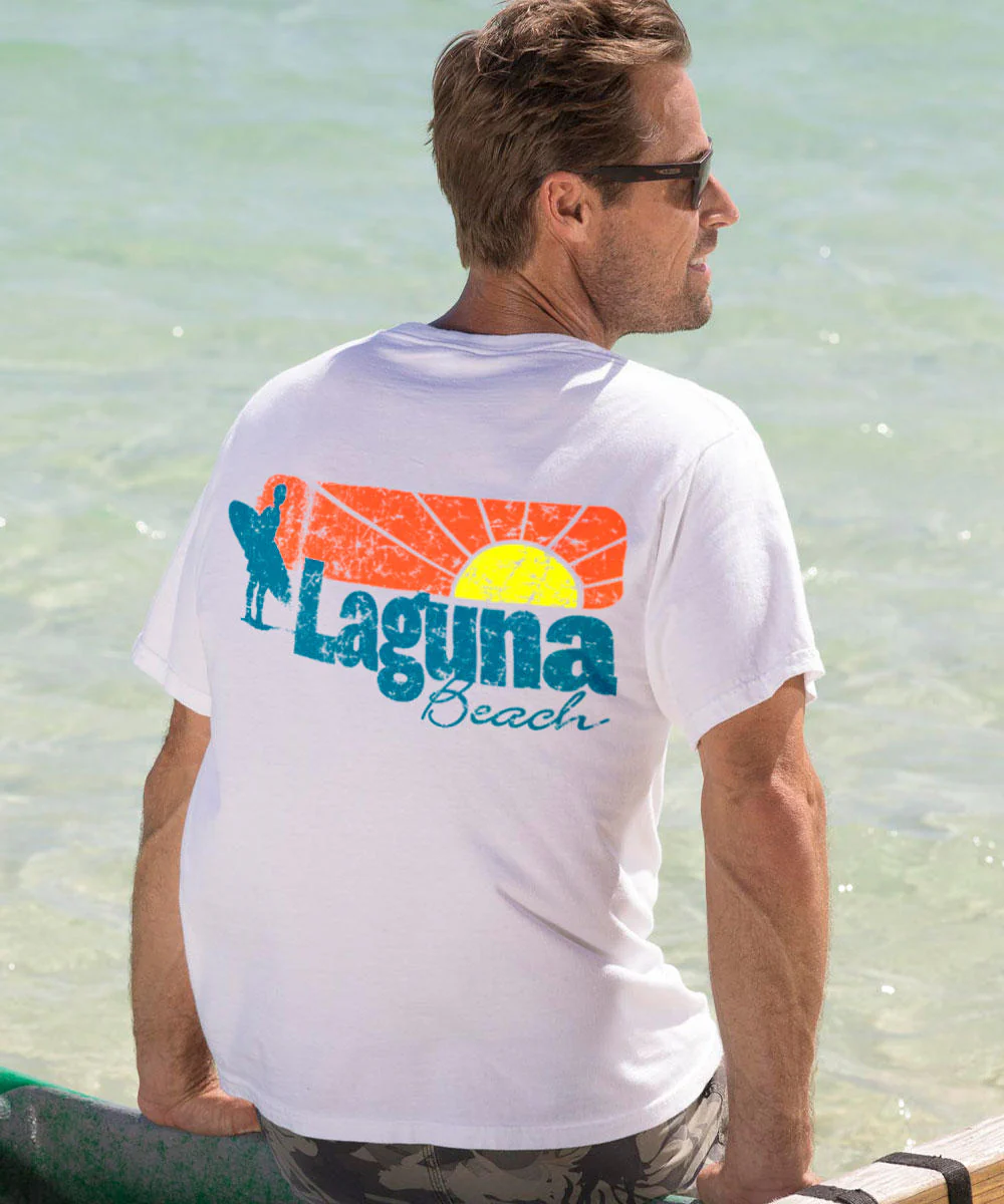 Sun Surf - White Short Sleeve Crewneck T-Shirt - Image 2