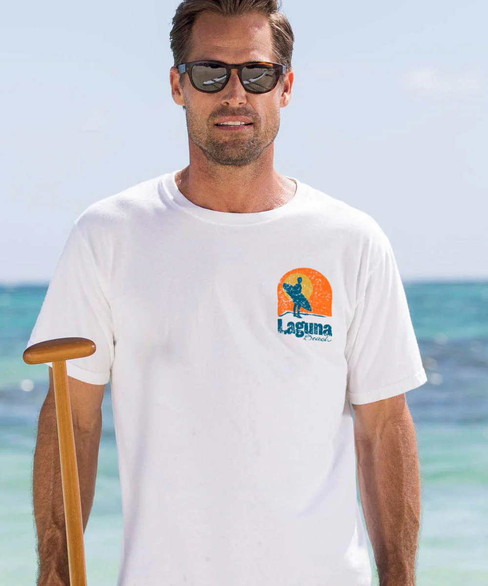 Sun Surf - White Short Sleeve Crewneck T-Shirt - Image 3