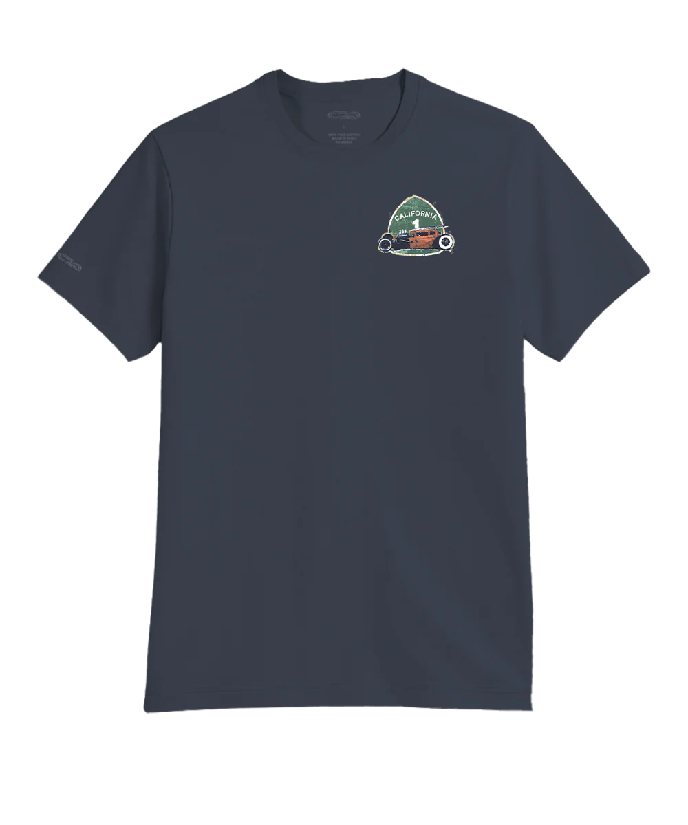 Surf Rat - Smoke Short Sleeve Pima T-Shirt - Image 4