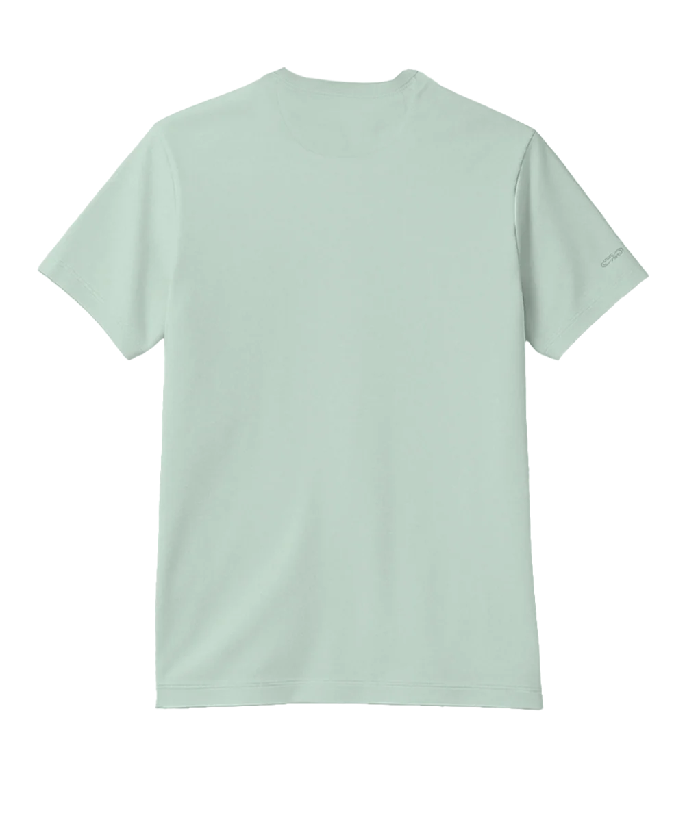 Tatau Gecko - Ice Mint Short Sleeve Pima T-Shirt - Image 4