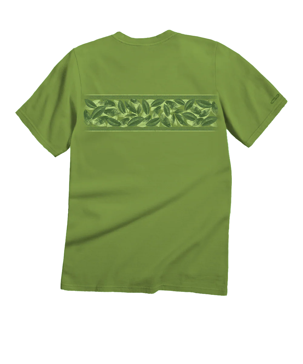 Tea Leaf Band - Matcha Short Sleeve Crewneck T-Shirt - Image 4