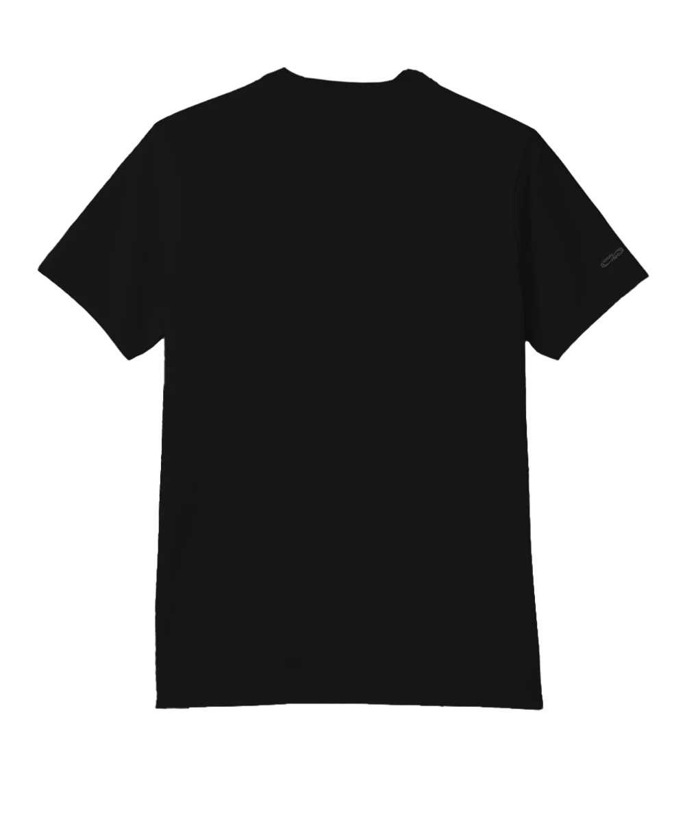 Tree Of Life - Jet Black Short Sleeve Pima T-Shirt - Image 4