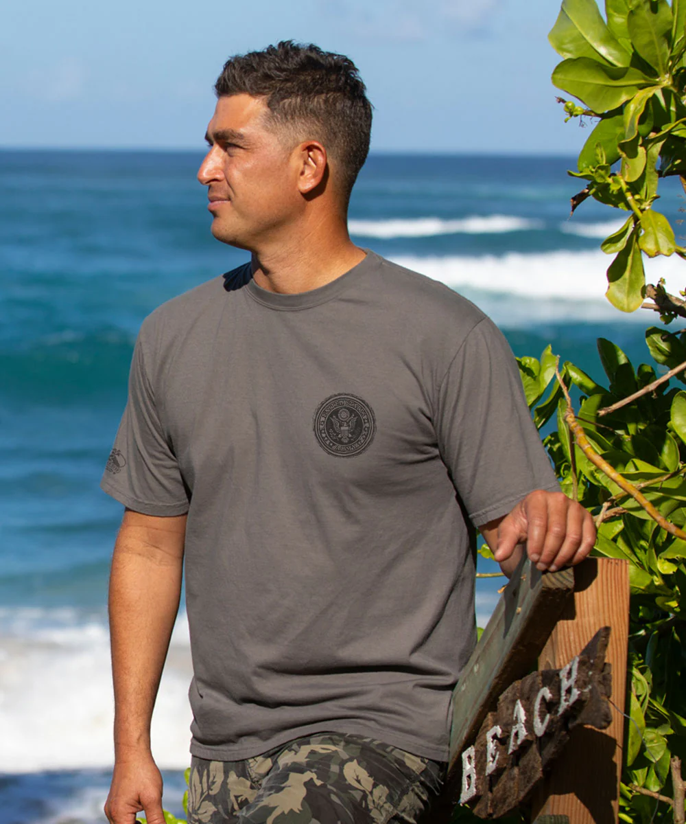 US Army Symbol - Crater Dyed® Short Sleeve Crewneck T-Shirt - Image 3