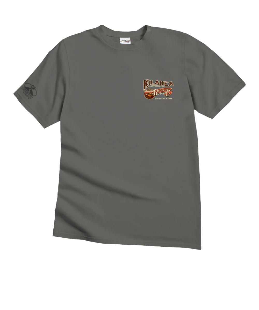 Volcano Brew - Crater Dyed® Short Sleeve Crewneck T-Shirt - Image 4