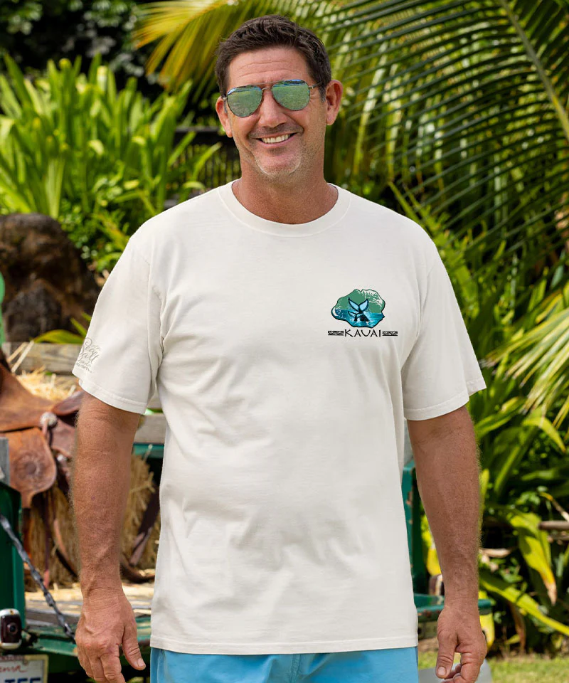 Wyland® Makua Reef - Sea Salt Dyed Short Sleeve Crewneck T-Shirt - Image 3